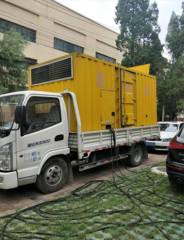 洛阳发电车出租-柴油发电机组排烟系统设计要求及其考虑因素